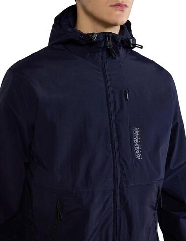 Chaqueta Napapijri Tundra impermeable con capucha de hombre