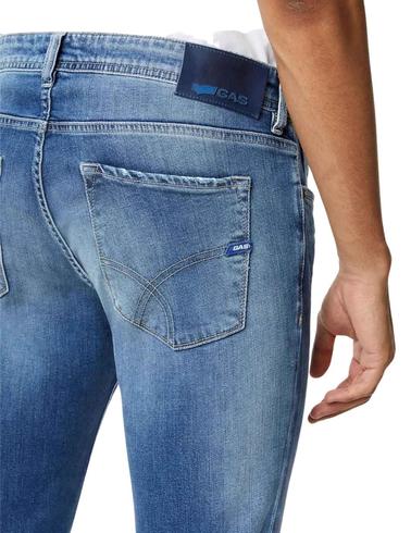 Pantalón Gas Jeans Morris XZ22 regular elásticos para hombre