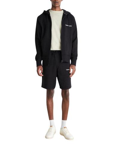 Short Calvin Klein en tejido de felpa de algodón para hombre