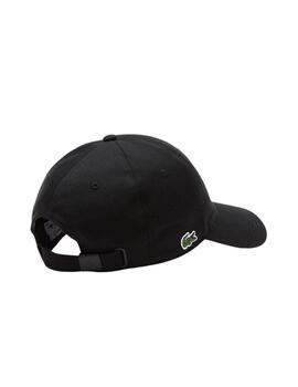 Gorra Lacoste de sarga de algodón ecológico unisex