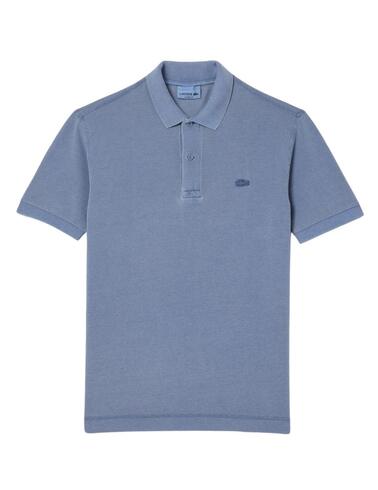 Polo Lacoste de pique de algodon classic fit celeste unisex