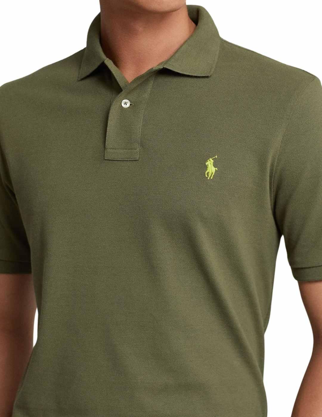 Polo de Polo Ralph Lauren de piqué slim fit para hombre