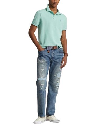 Polo de Polo Ralph Lauren de piqué slim fit para hombre