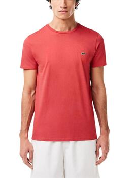 Camiseta Lacoste básica de manga corta de hombre pima cotton