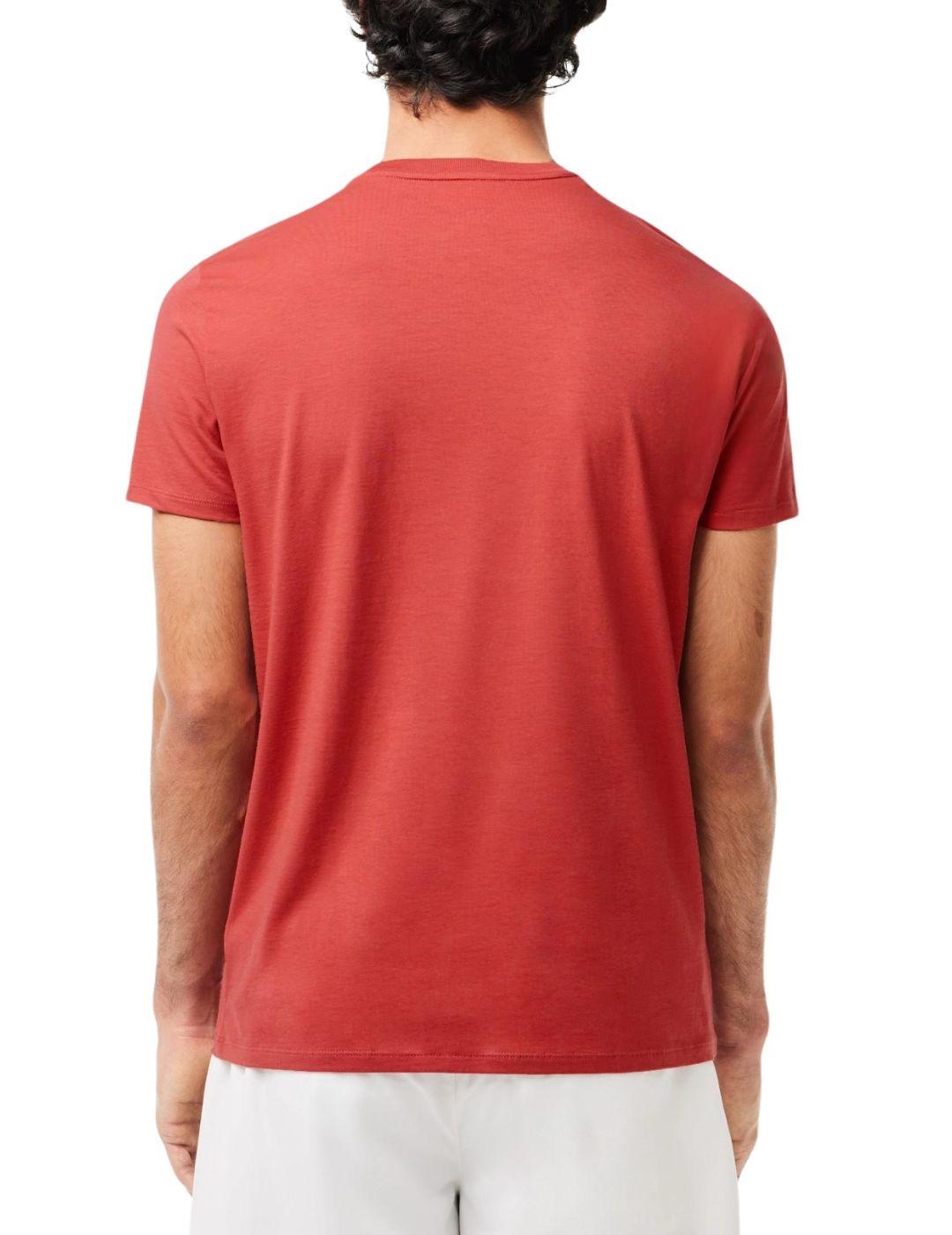 Camiseta Lacoste básica de manga corta de hombre pima cotton