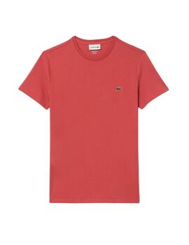 Camiseta Lacoste básica de manga corta de hombre pima cotton