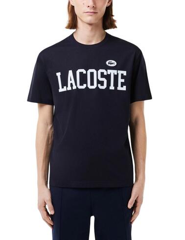 Camiseta Lacoste de manga corta con logotipo en el pecho