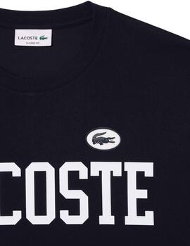 Camiseta Lacoste de manga corta con logotipo en el pecho