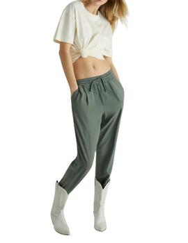 Pantalón Gas Jeans Alizee con cintura elástica de mujer