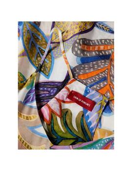 Vestido Lion of Porches con estampado tropical
