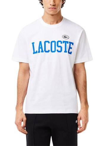 Camiseta Lacoste de manga corta con logotipo en el pecho