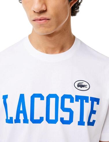 Camiseta Lacoste de manga corta con logotipo en el pecho