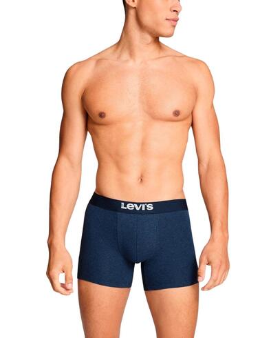 Boxer Levi's® básico con logotipo en la cinturilla pack de 2