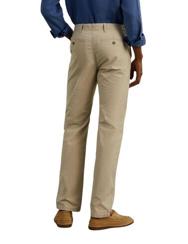 Pantalón chino Lion of Porches regu fit elástico para hombre