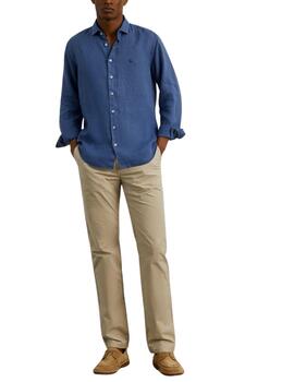 Pantalón chino Lion of Porches regu fit elástico para hombre