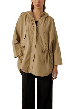 Parka oversize Lion of Porches con capucha de mujer