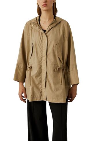 Parka oversize Lion of Porches con capucha de mujer