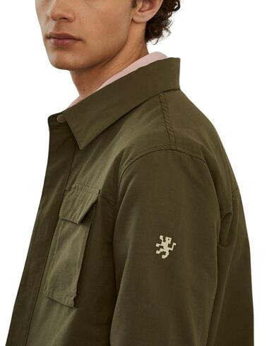 Chaqueta safari Lion of Porches con bolsillos de parche