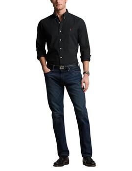 Camisa Polo Ralph Lauren Slim Fit de popelín elástico
