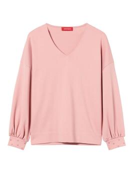 Lion of Porches jersey cuello pico mujer