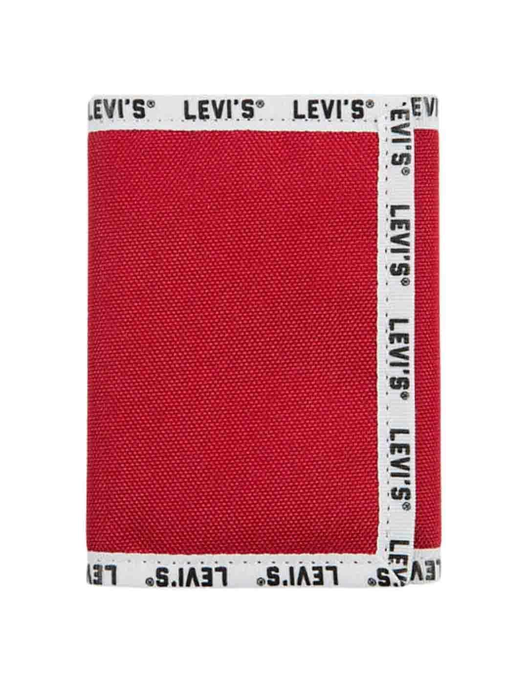 Cartera Levi's® de lona roja