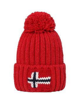 Napapijri gorro Semiury 3 rojo