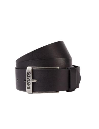 Cinturón Levi's® negro unisex de piel