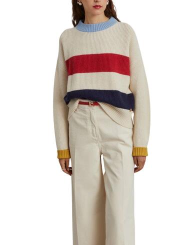 Lion of Porches jersey a rayas lana y cashmere muj