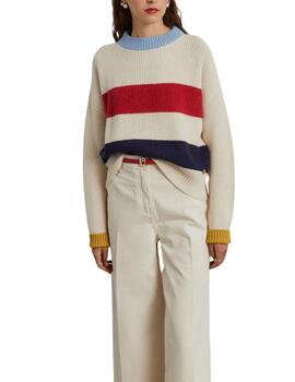 Lion of Porches jersey a rayas lana y cashmere muj