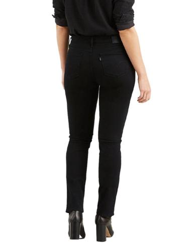 Pantalón Levis 712 Slim negro de mujer