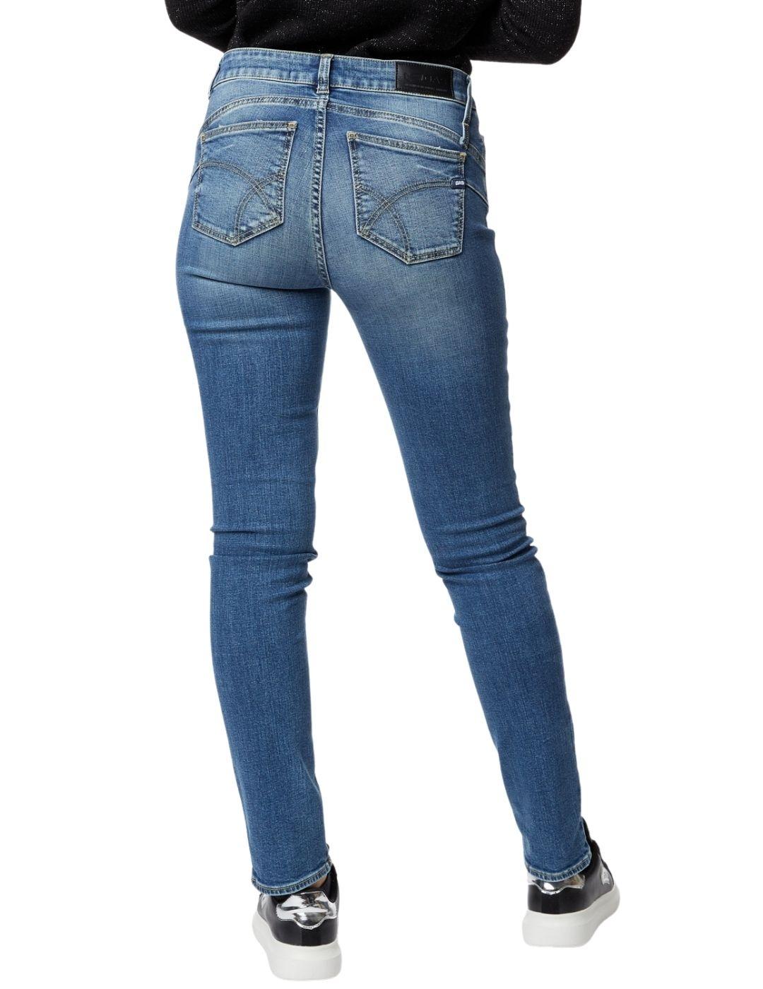 Pantalón Gas Jeans Britty Up elástico ajustado de mujer