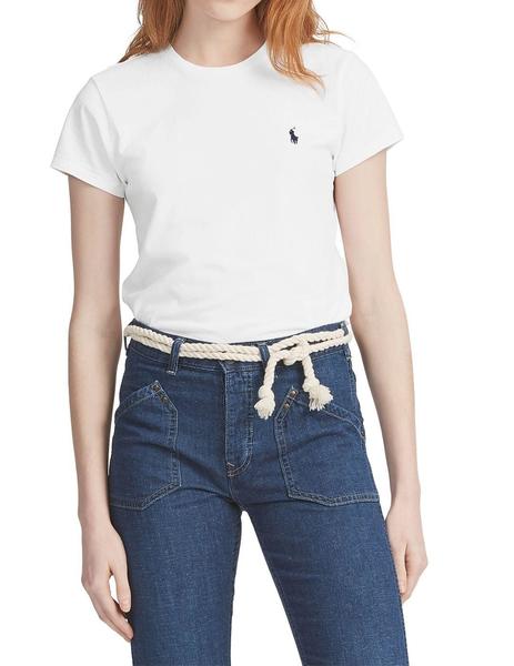 Camiseta Ralph Lauren basica cuello mujer