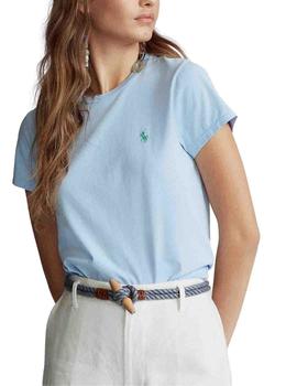 Camiseta Polo Ralph Lauren básica cuello redondo mujer
