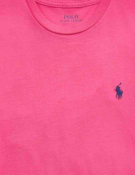 Camiseta Polo Ralph Lauren básica cuello redondo mujer