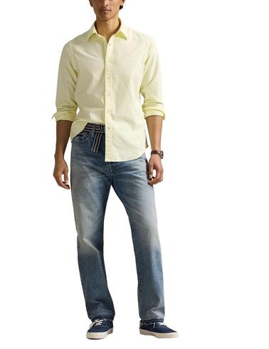Camisa Polo Ralph Lauren de oxford teñida en prenda hombre