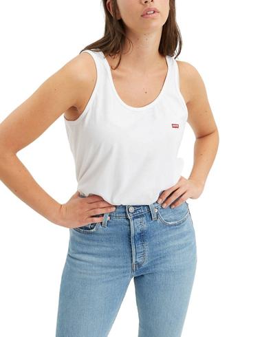 Camiseta Levis  Bobbi Tank Top blanca