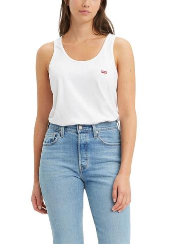 Camiseta Levis  Bobbi Tank Top blanca