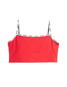 Top Levi's® Paige Brilliant Red de mujer