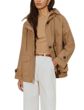 Chaqueta Lion of Porches de mujer de algodón con capucha