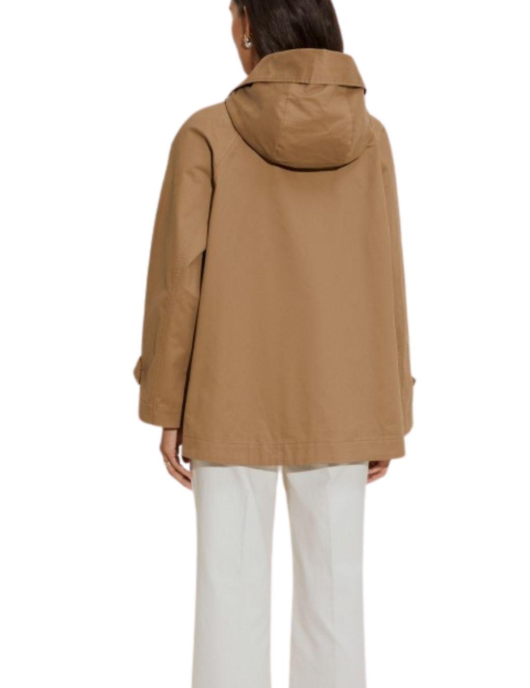 Chaqueta Lion of Porches de mujer de algodón con capucha