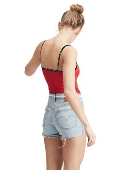 Body Levis Paige Bodysuit Brilliant Red