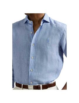 Camisa Polo Ralph Lauren de hombre de lino de manga larga