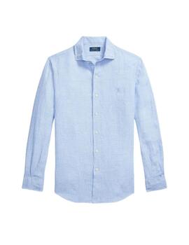 Camisa Polo Ralph Lauren de hombre de lino de manga larga