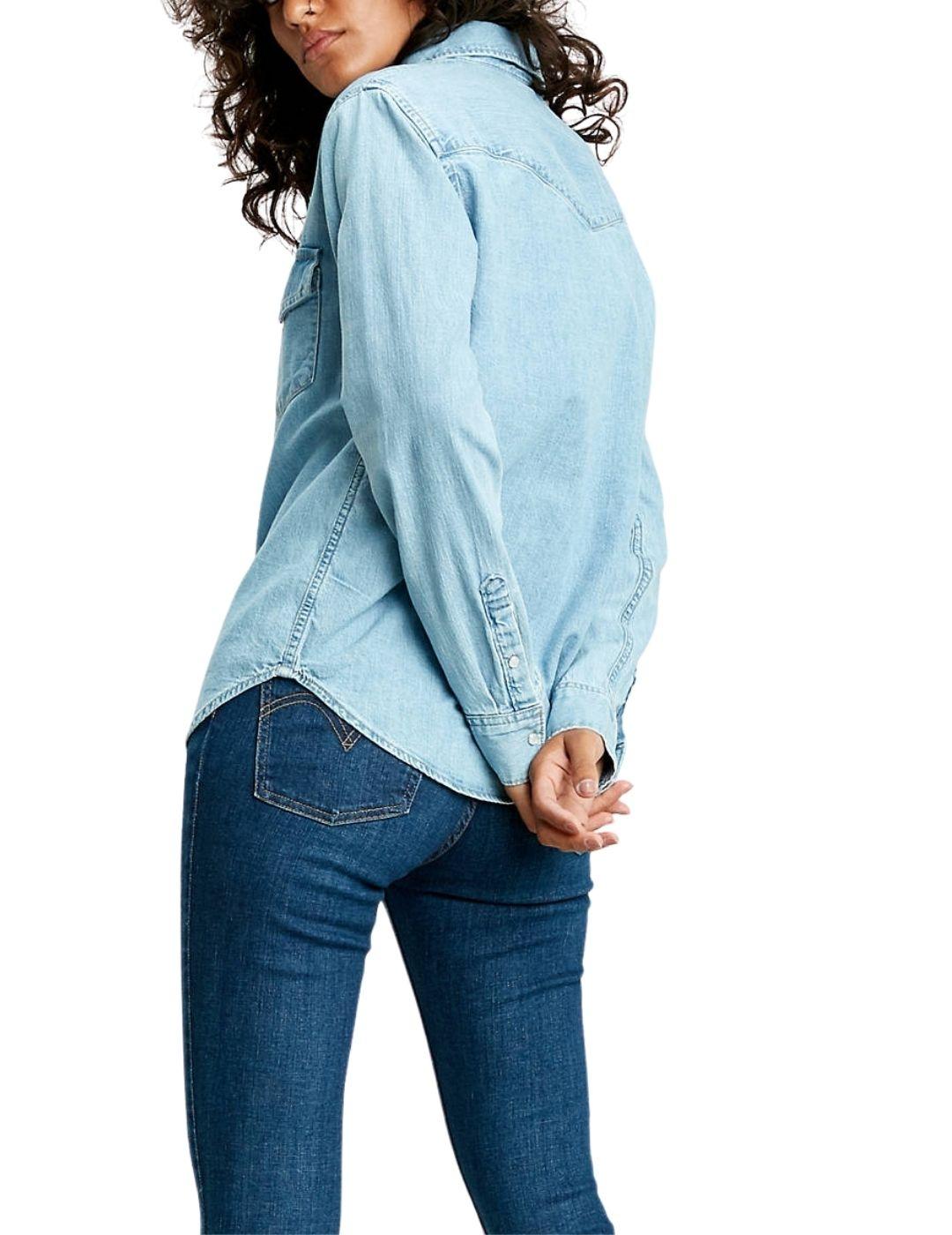 Camisa vaquera Levis Essential Western de mujer
