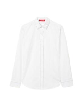 Camisa Lion of Porches de mujer slim fit con pespunte