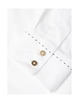 Camisa Lion of Porches de mujer slim fit con pespunte