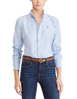 Camisa Polo Ralph Lauren de oxford de algodón de mujer