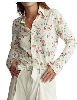 Camisa Polo Ralph Lauren estampado floral para mujer