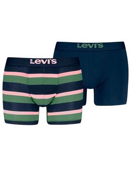 Boxer Levi's® básico con logotipo en la cinturilla pack de 2