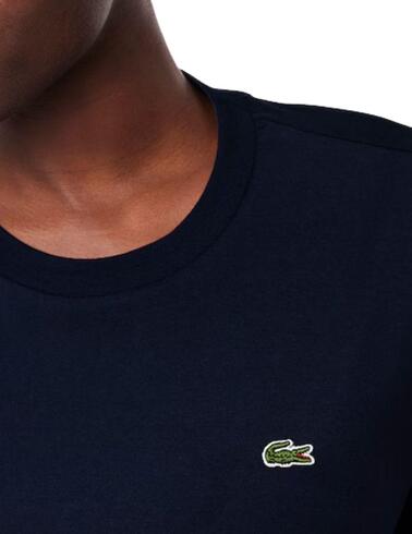Camiseta Lacoste de mujer de punto de algodón pima holgada
